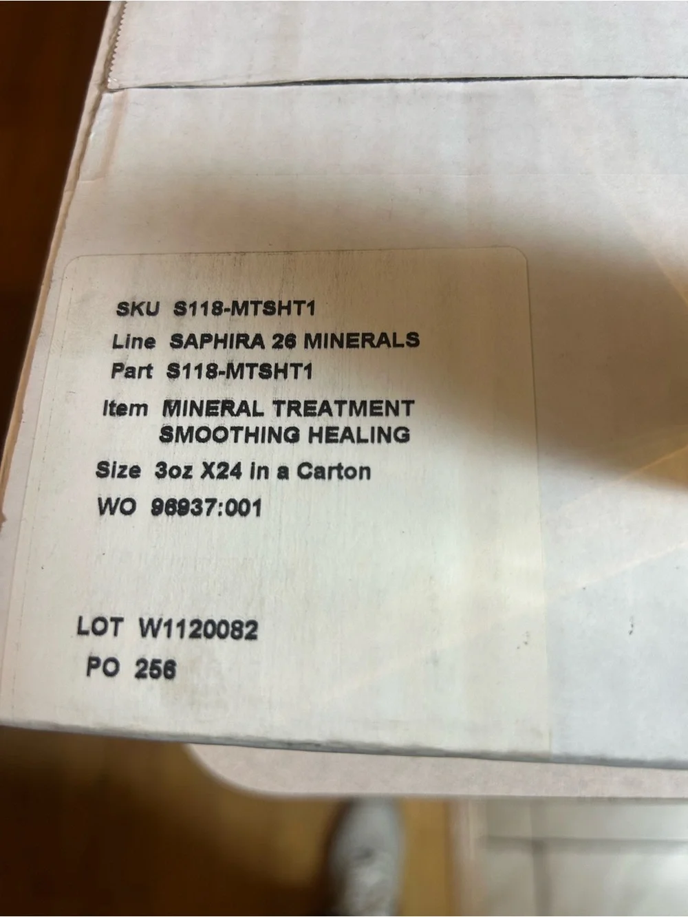 26 Count Mineral Treatment Smoothing Oil - Gold